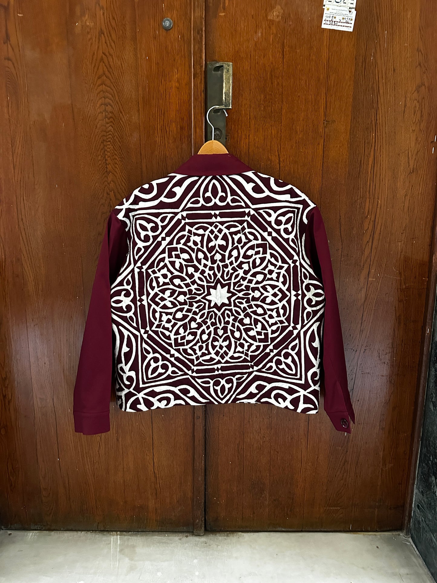 1-OF-A-KIND KHAYAMIYA JACKET CRIMSON RED