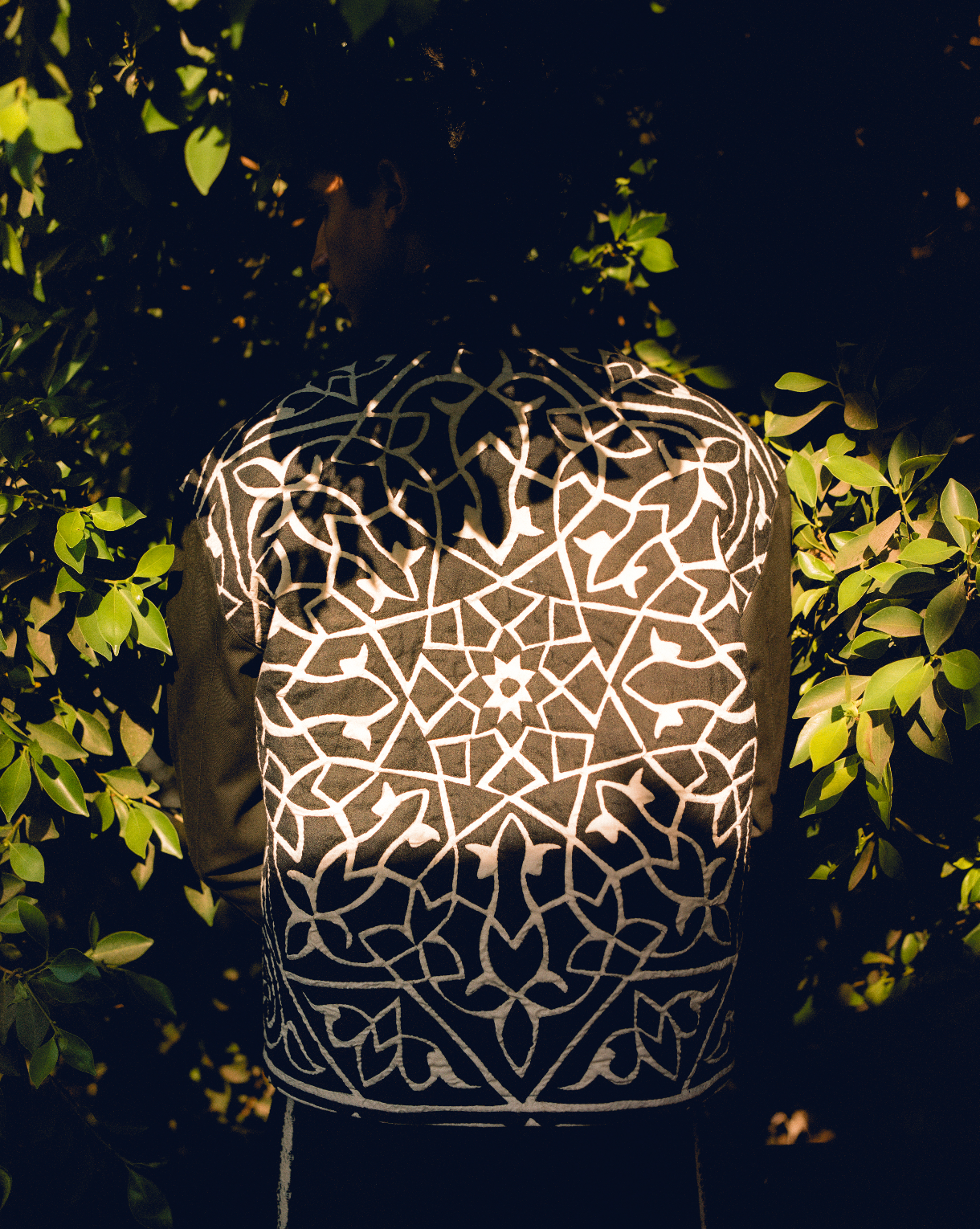 1-OF-A-KIND KHAYAMIYA JACKET BLACK/WHITE