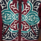 1-OF-A-KIND KHAYAMIYA JACKET BURGUNDY/TURQUOISE