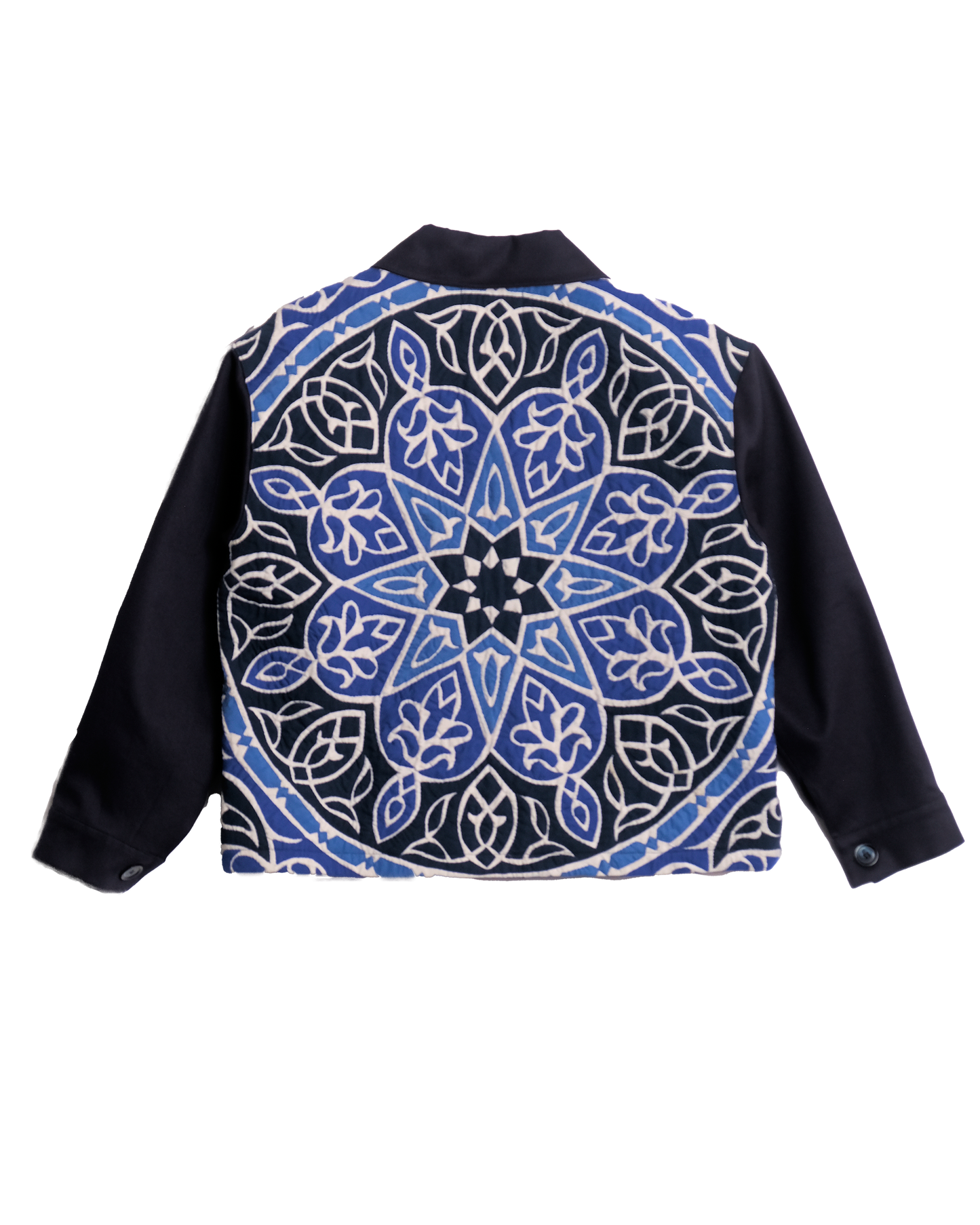 1-OF-A-KIND KHAYAMIYA BLOUSON BLUE