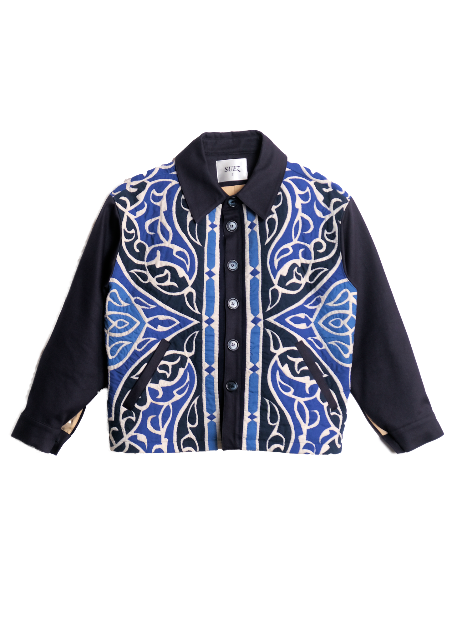 1-OF-A-KIND KHAYAMIYA BLOUSON BLUE