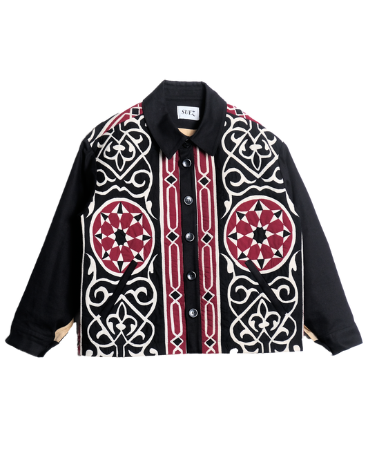 1-OF-A-KIND KHAYAMIYA BLOUSON RED