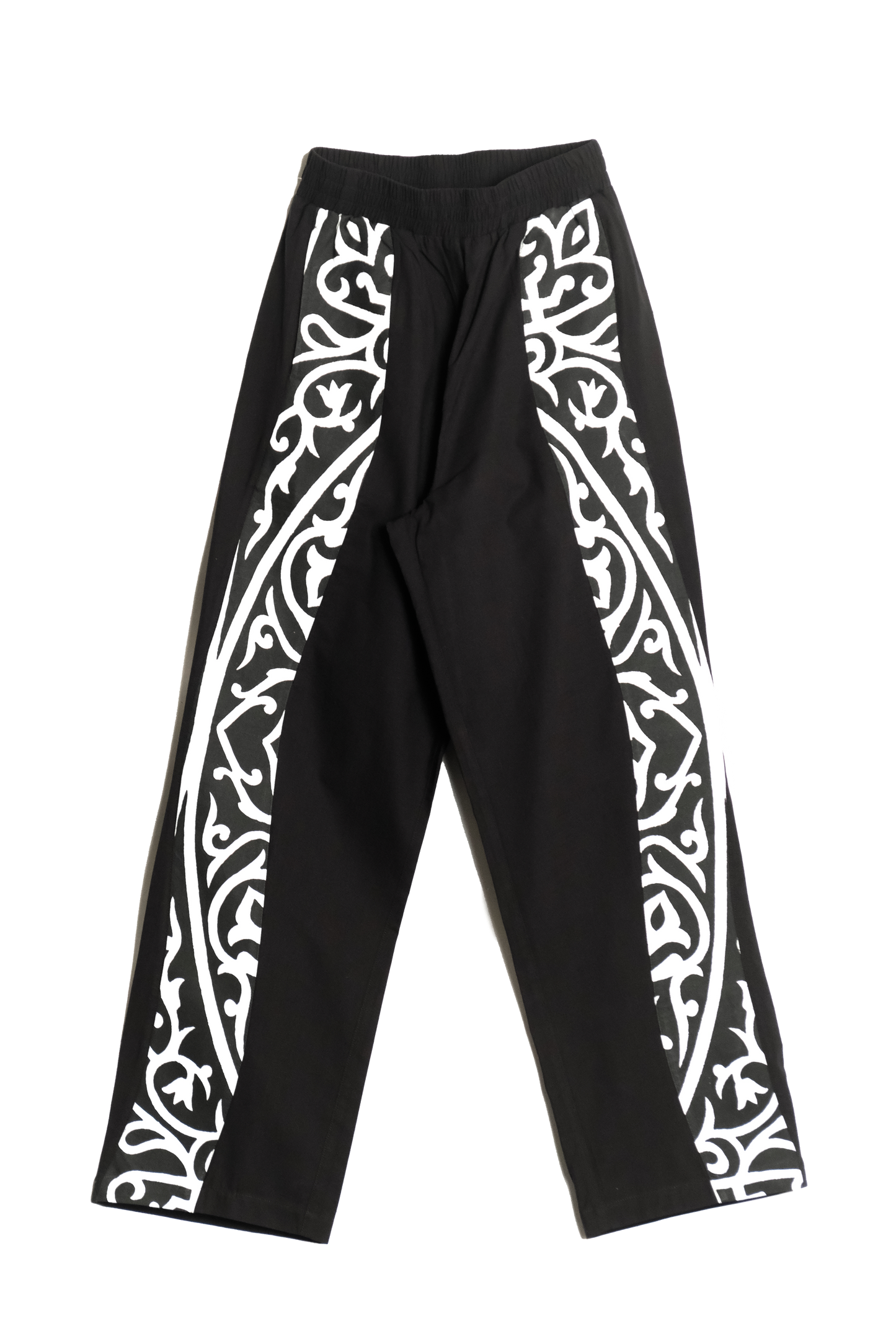 KHAYAMIYA MEANDER TROUSERS BLACK