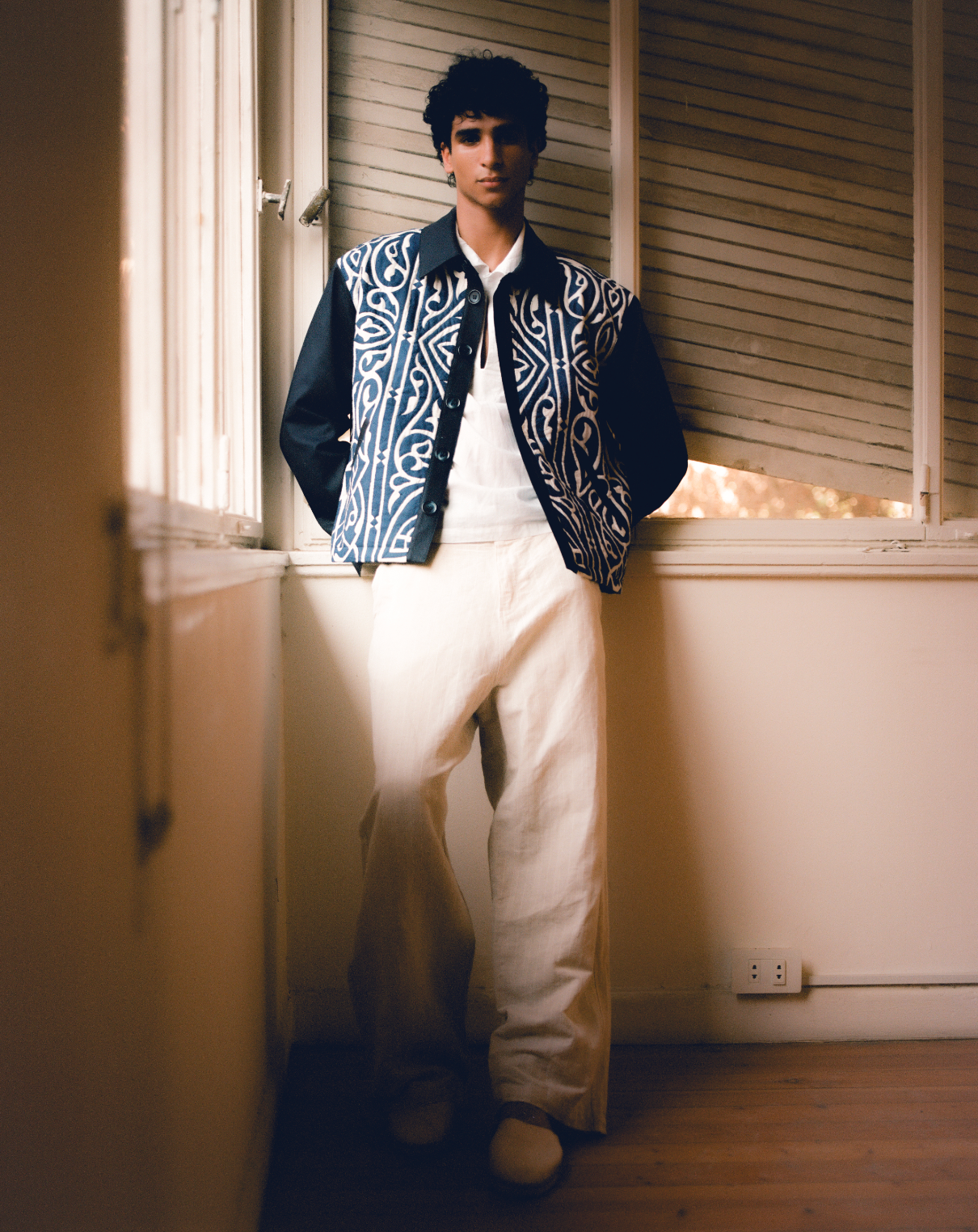 1-OF-A-KIND KHAYAMIYA JACKET NAVY