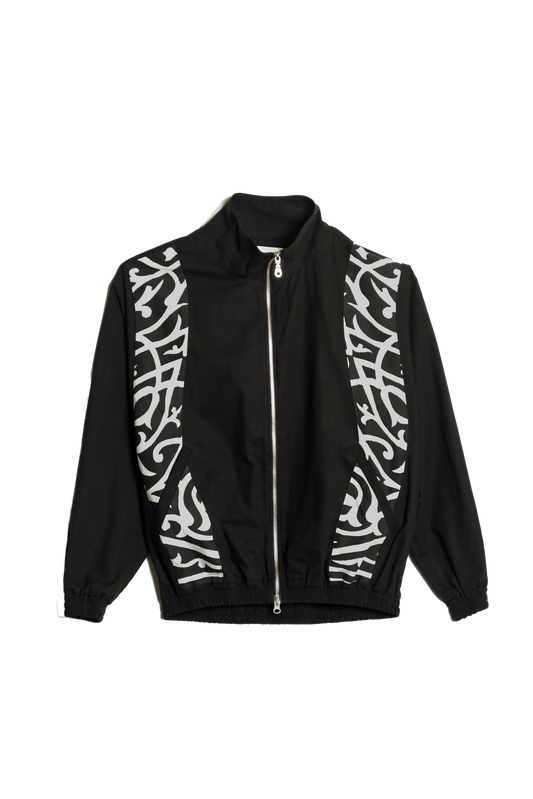 KHAYAMIYA TRACK JACKET BLACK