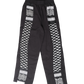 KEFFIYEH MEANDER TROUSERS BLACK