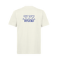 VINTAGE WHITE/BLUE STYLISED LOGO TEE