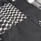 KEFFIYEH PATCHWORK JACKET BLACK